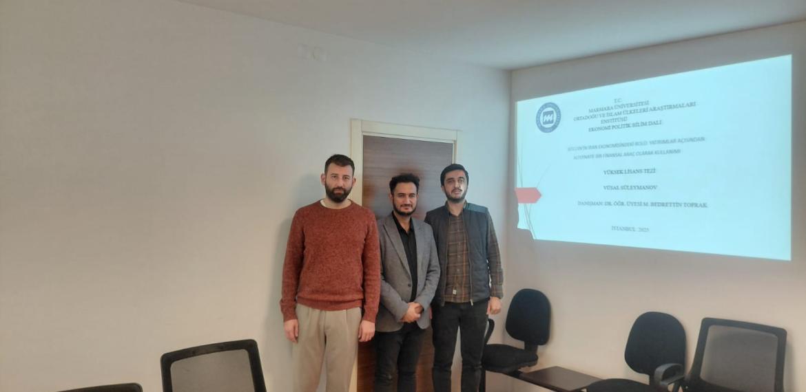 Yüksek Lisans Öğrencimiz Tezini Başarıyla Savundu